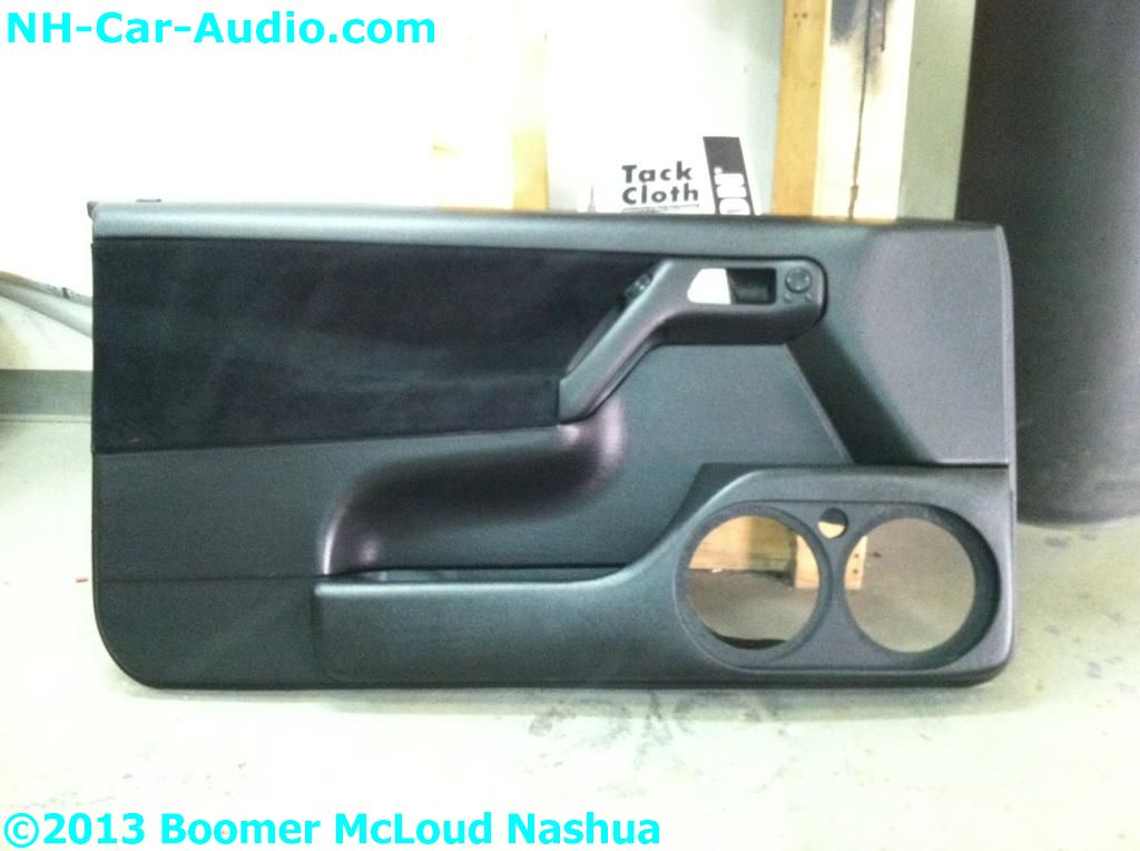 Vw Jetta Custom Speaker Door Panel Suede Leather Vinyl