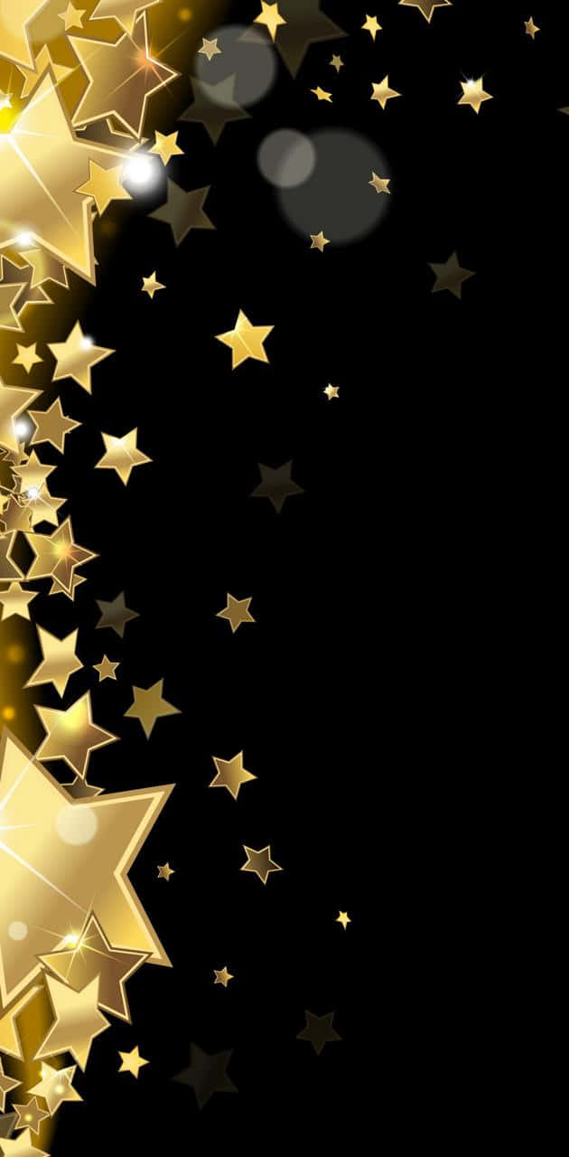 Gold Stars Wallpaper