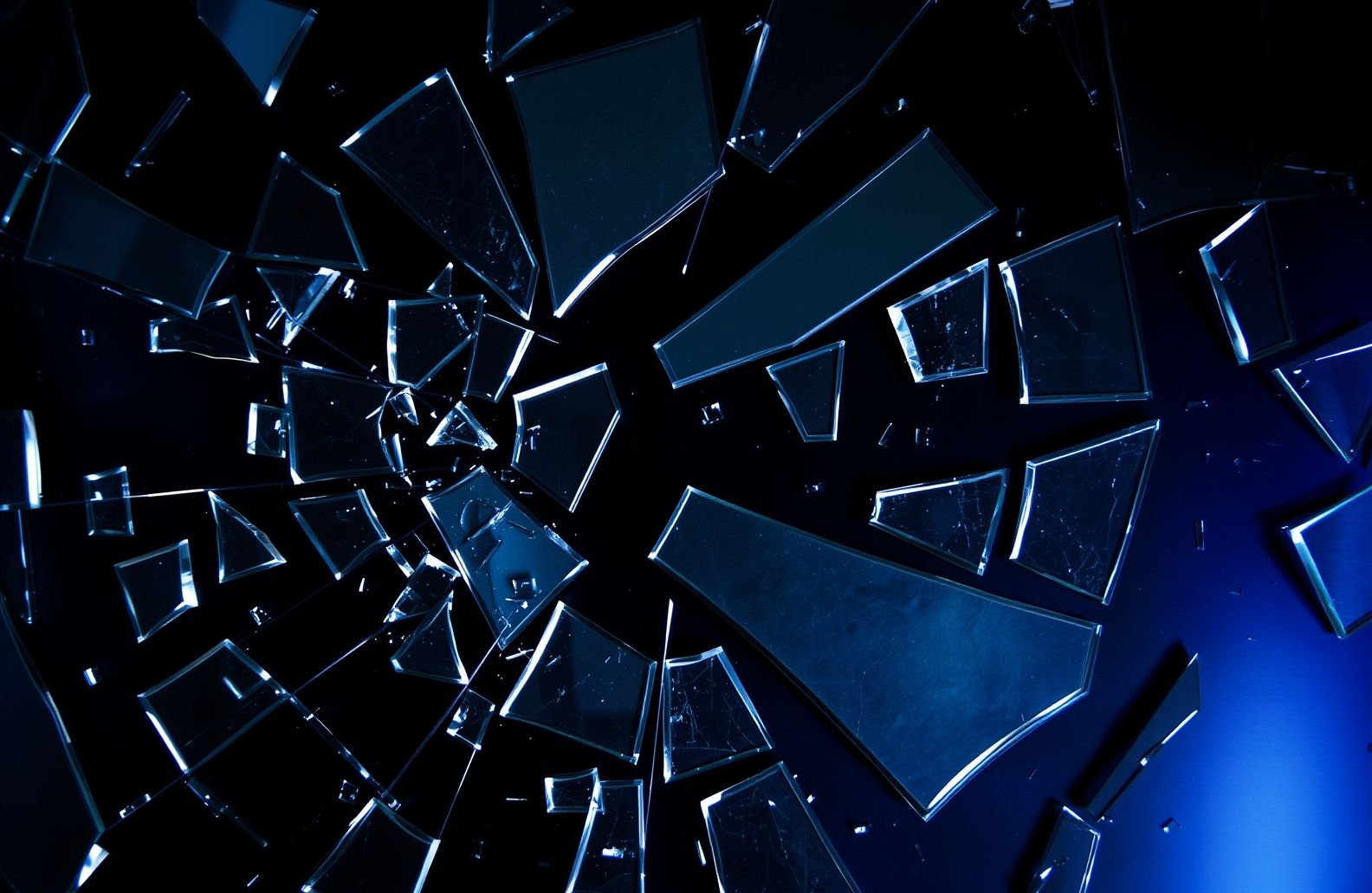 Broken Tv Screen Wallpaper