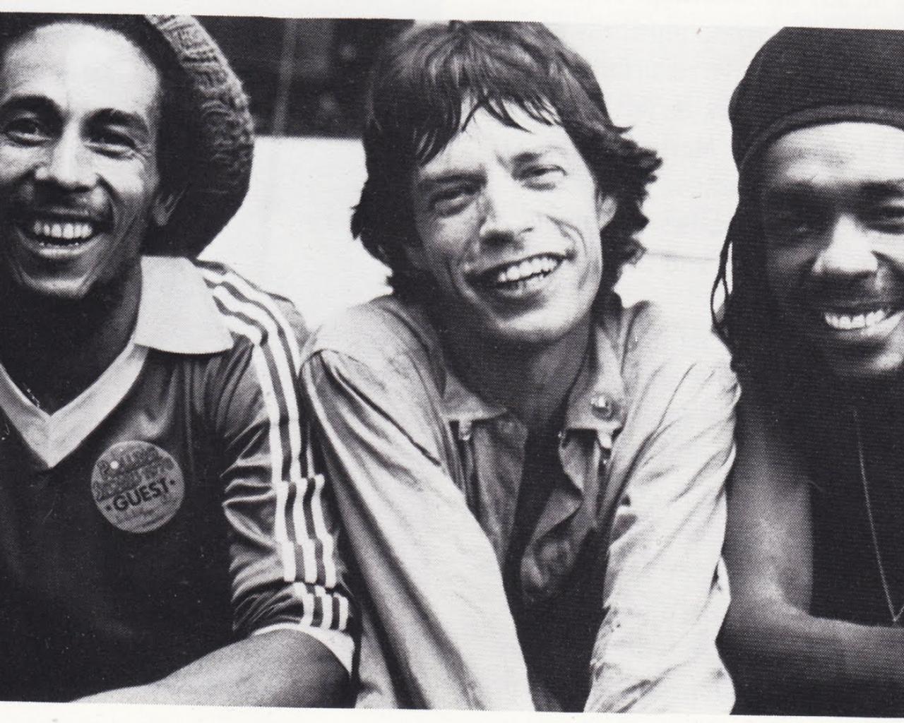 Mick Jagger Bob Marley Ogm4