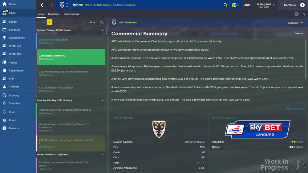 Football Manager 2015 review PCGamesArchivecom