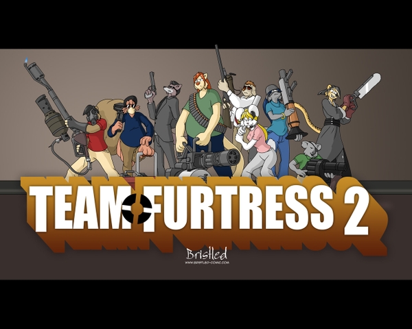 Furry Fandom Team Fortress Wallpaper