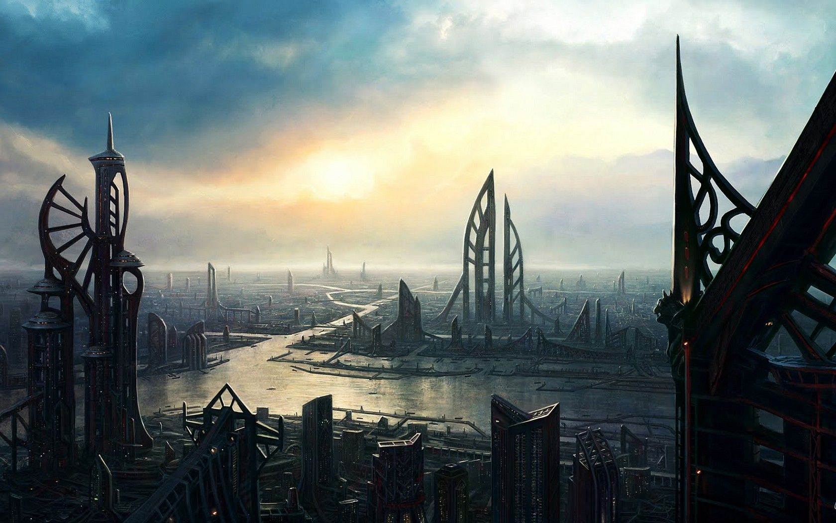 Sci Fi Cities