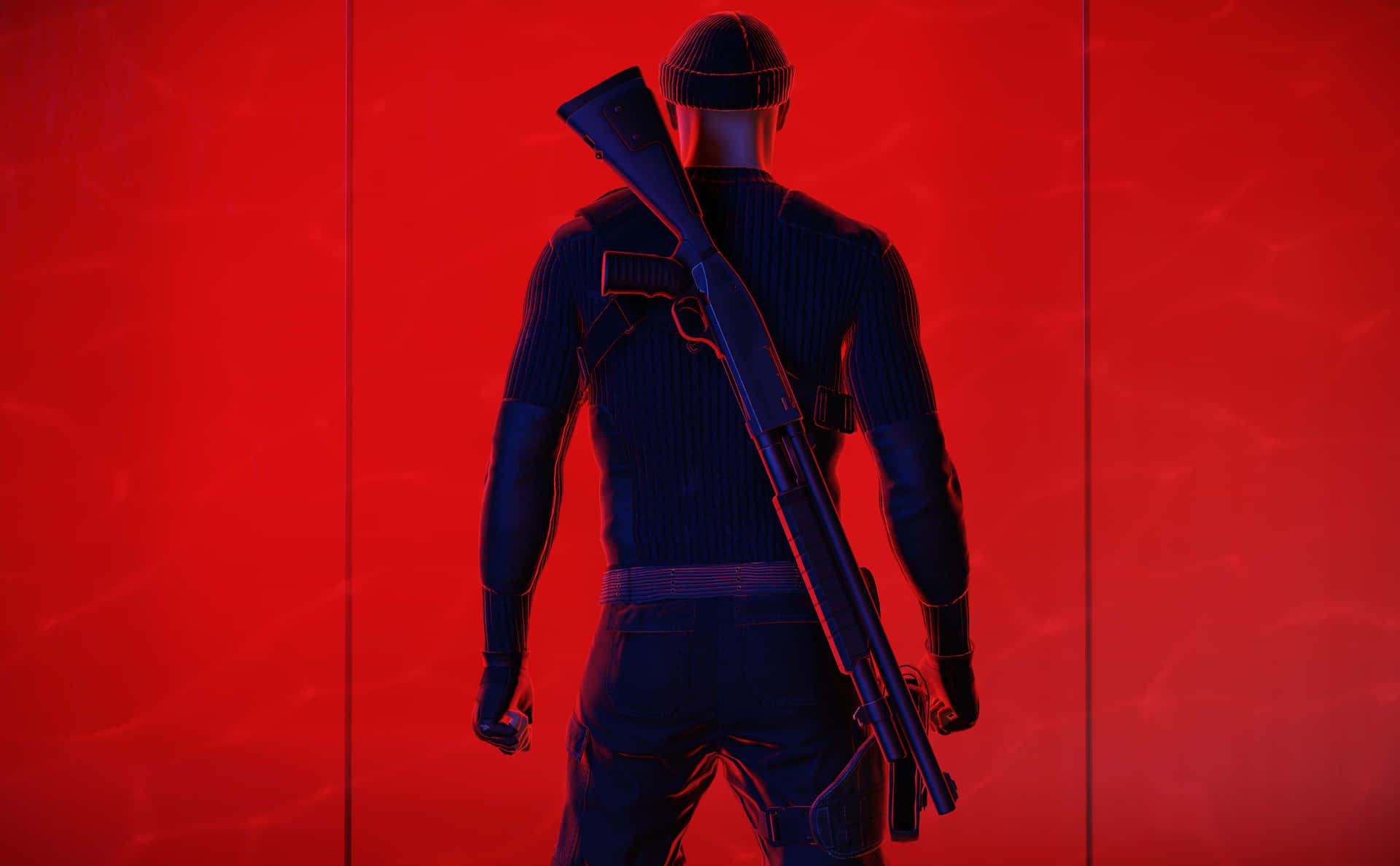 Hitman Agent With A Rifle Wallpaper