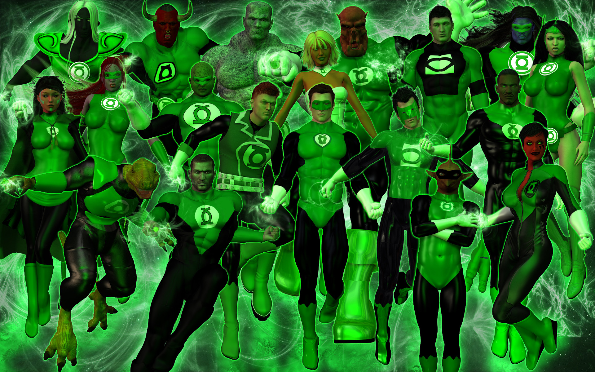 Green Lantern Oath Wallpaper Image