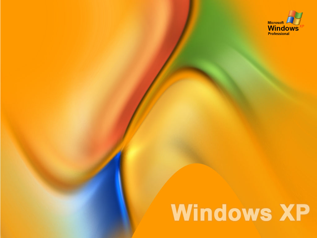 Xp Microsoft Windows Pro Tangerine Hintergrundbilder