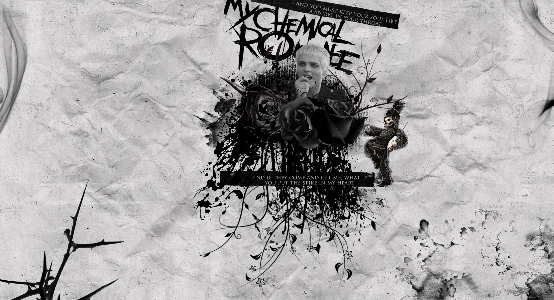 My Chemical Romance Wallpaper By Nicsaysmoo Imnotokay