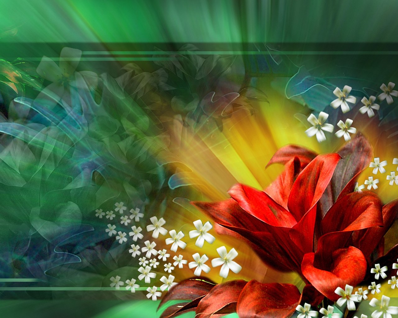 Desktop Background Wallpaper Pc 3d Graphics Cherry