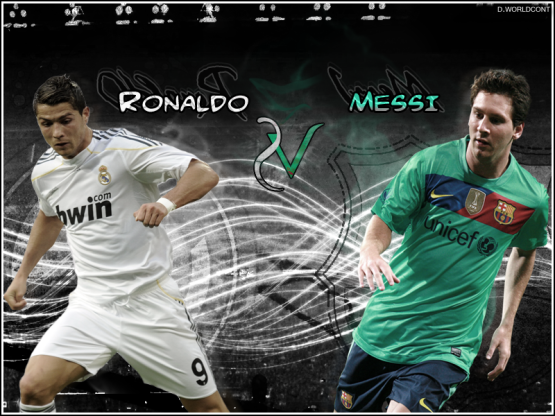 Foto Lionel Messi Vs Cristiano Ronaldo Wallpaper