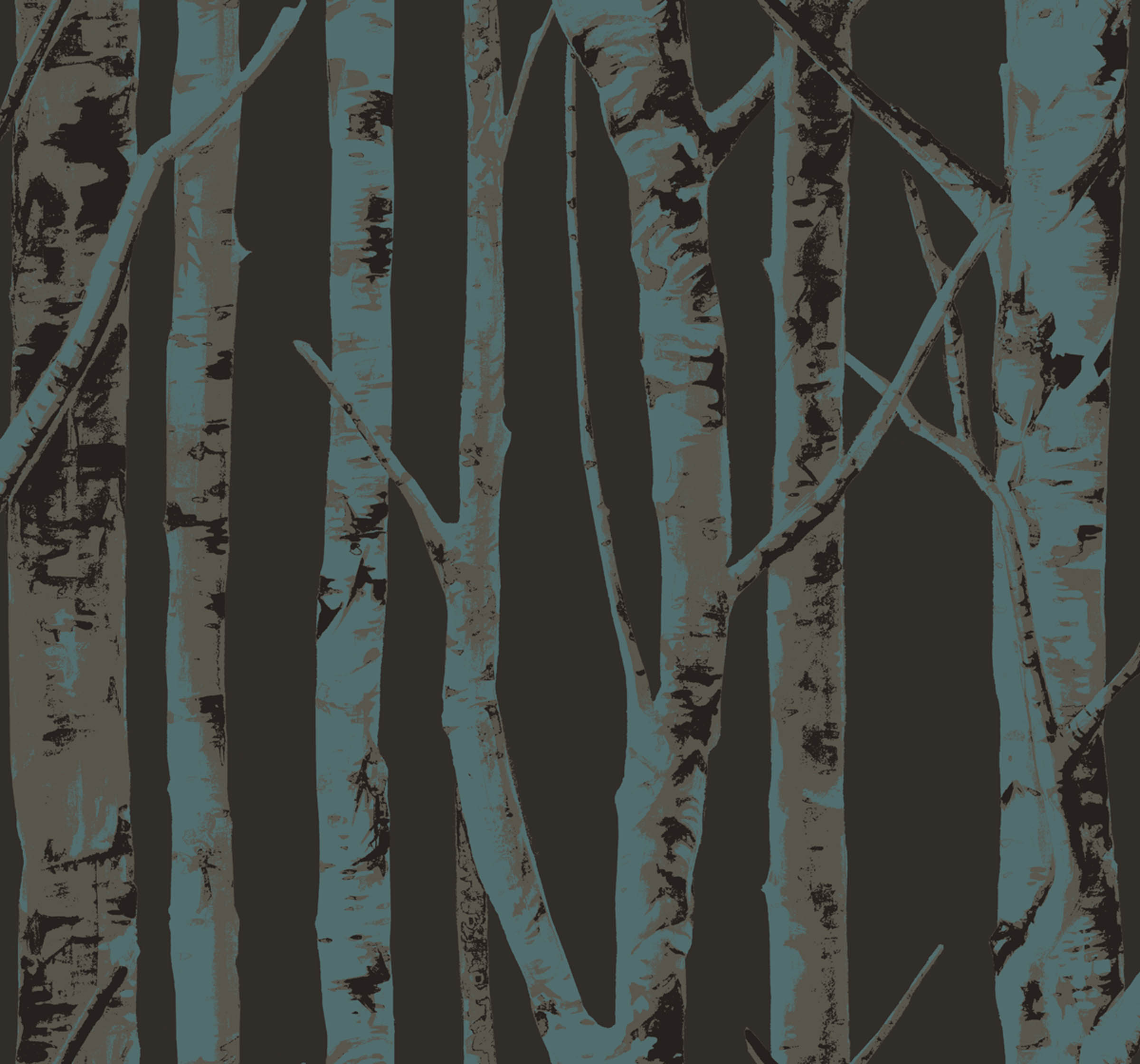 Birch Trees Design From Sandpiper Studios Eco Chic Wallpaper