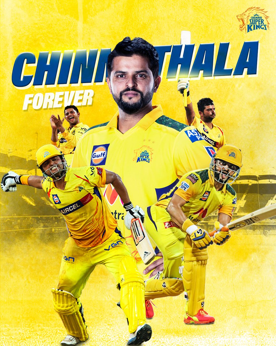 Chennai Super Kings Players Wallpaper