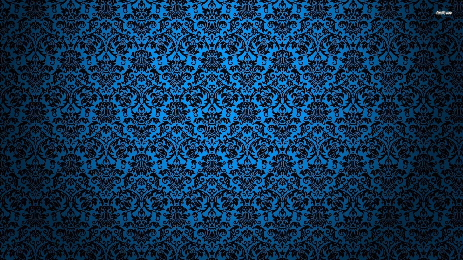 Blue Pattern Background Wallpaper