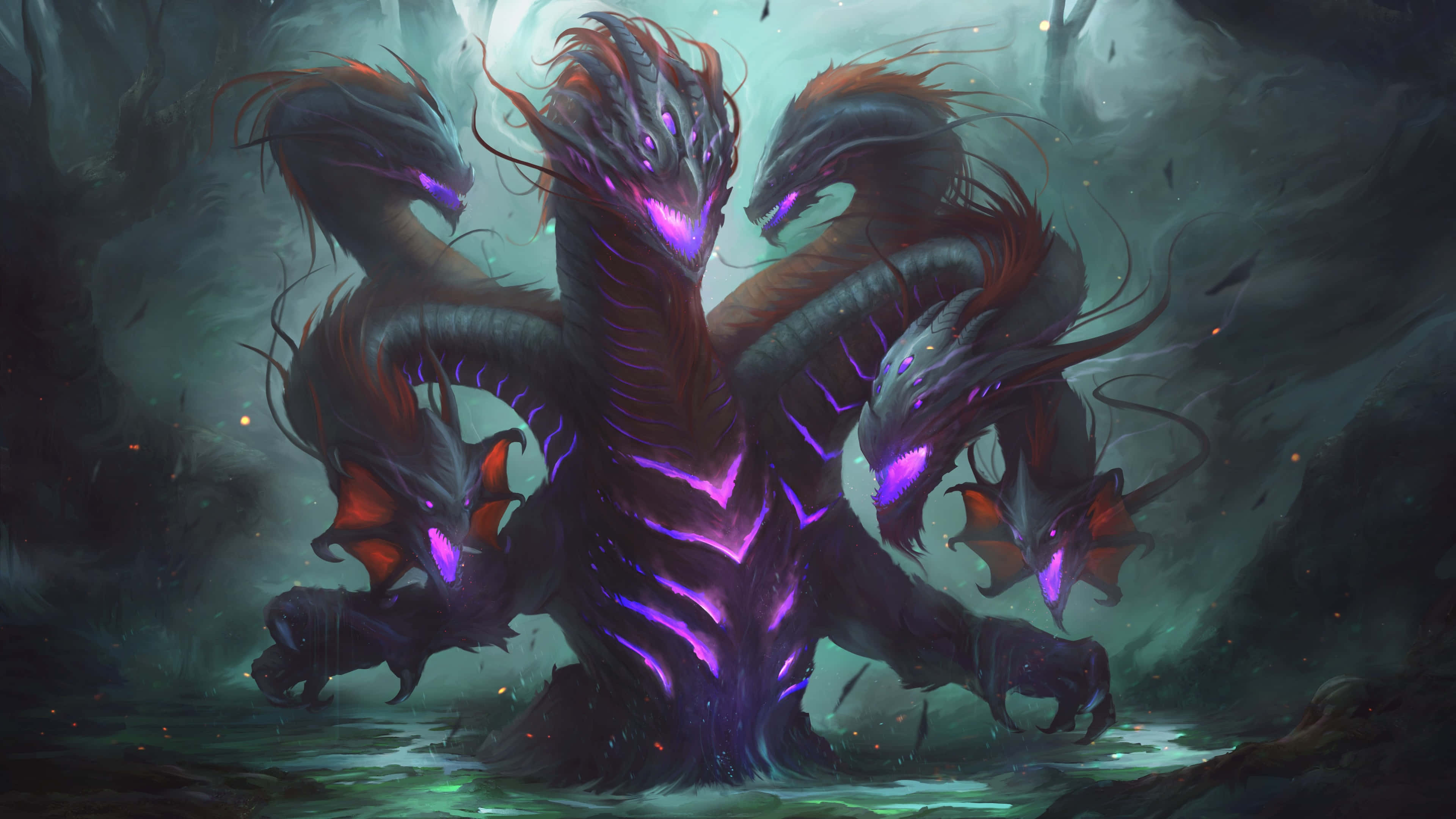 Epic Dragon 4k Wallpaper