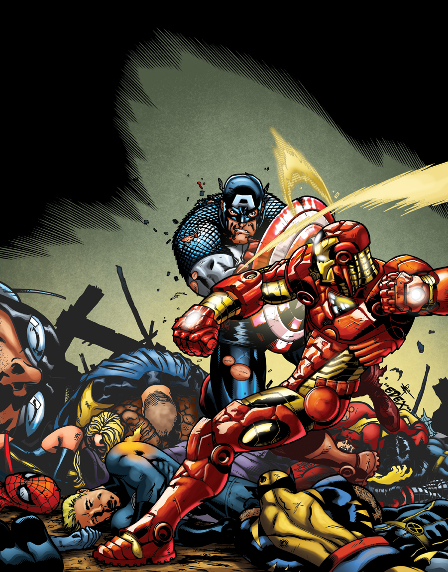 Civil War Avengers By Psychoheat