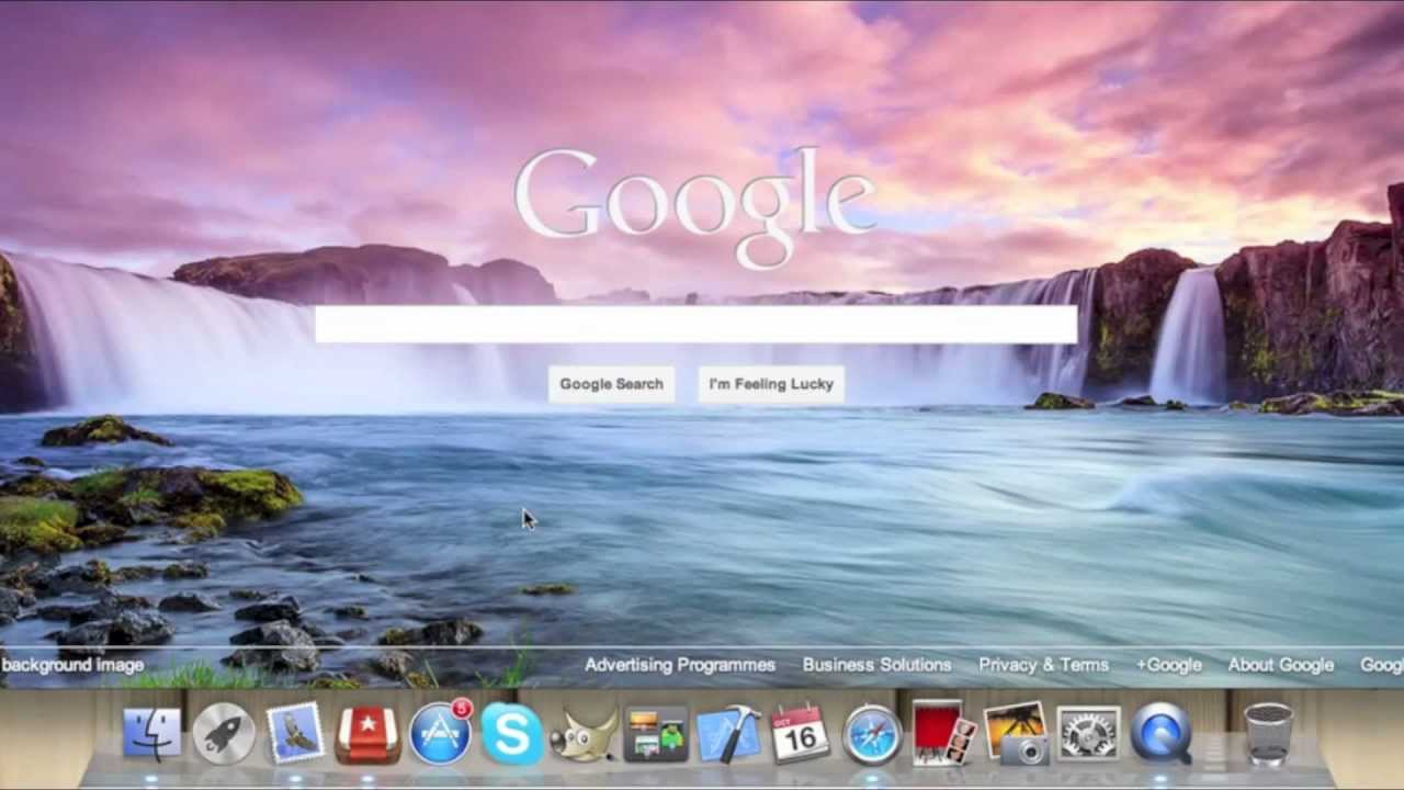 How To Change Your Google Search Background