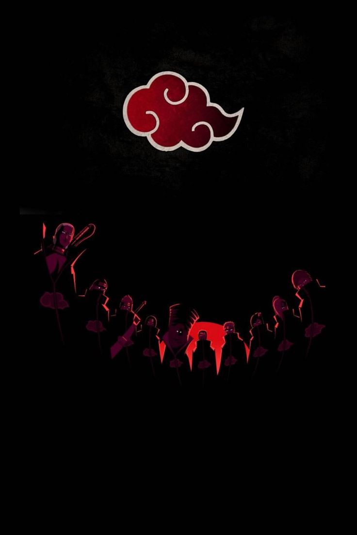 Akatsuki, akatsuki naruto, HD phone wallpaper