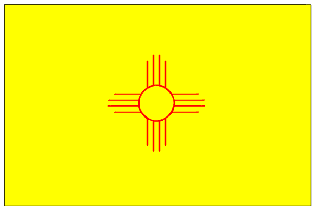 New Mexico Flag Coloring Sheets York Pictures