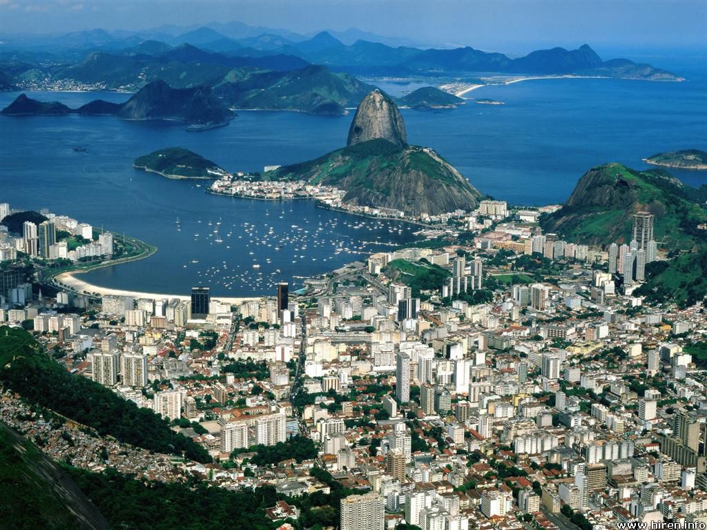 Rio De Janeiro In Brazil Widescreen Wallpaper Hivewallpaper