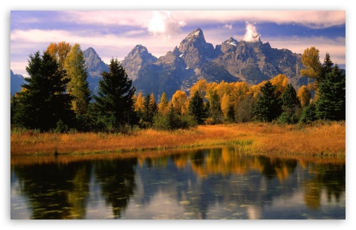 Beautiful Fall Scenery HD Wallpaper For Standard Fullscreen