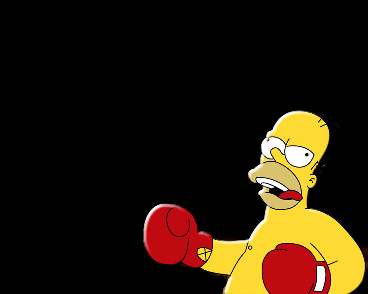 Wallpaper Simpsons Homer Simpson Apple Logo