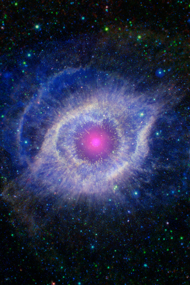 Helix Nebula iPhone Wallpaper For Your