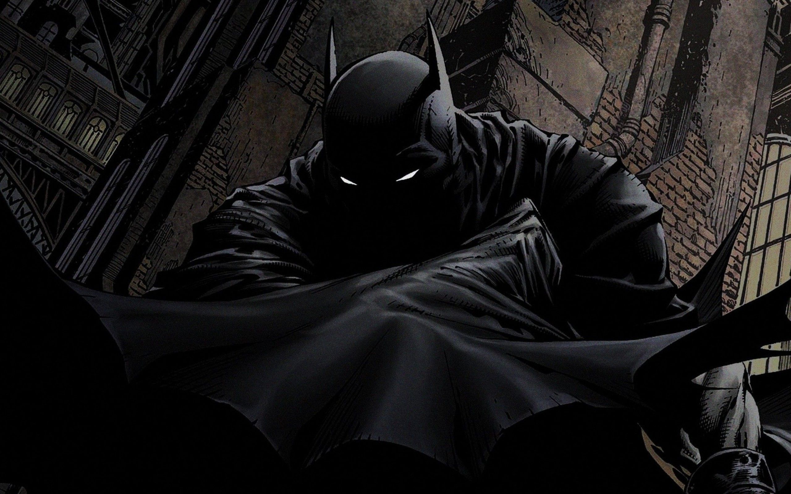 Batman Comic Strip Wallpaper