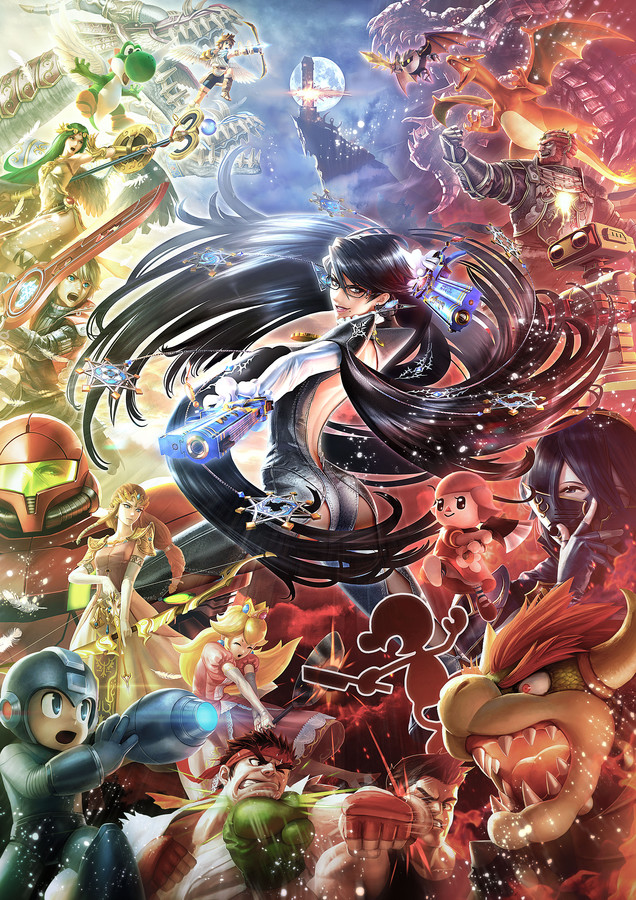 Bayota Illustration Super Smash Bros For Nintendo 3ds And Wii