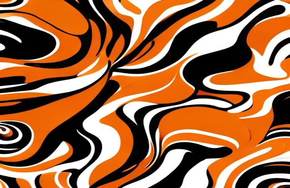 Orange And Black Wallpaper