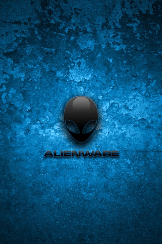 iPhone HD Cool Alienware Pattern Wallpaper Background