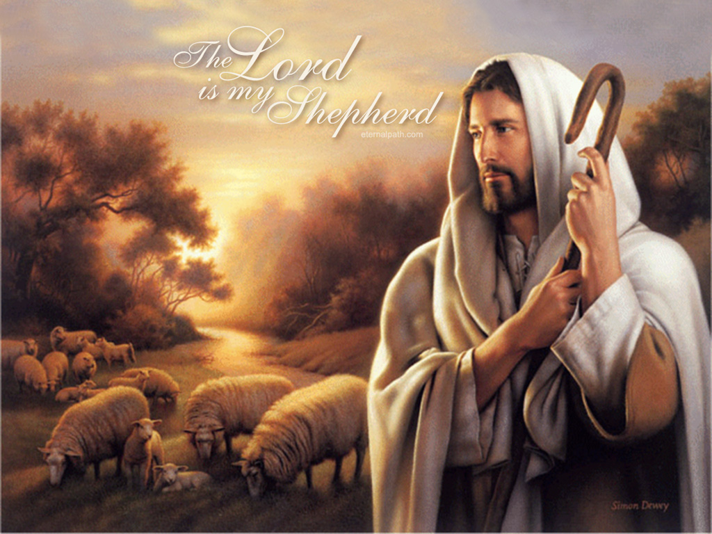 Card Wallpaper Lord Is My Shepherd Christian