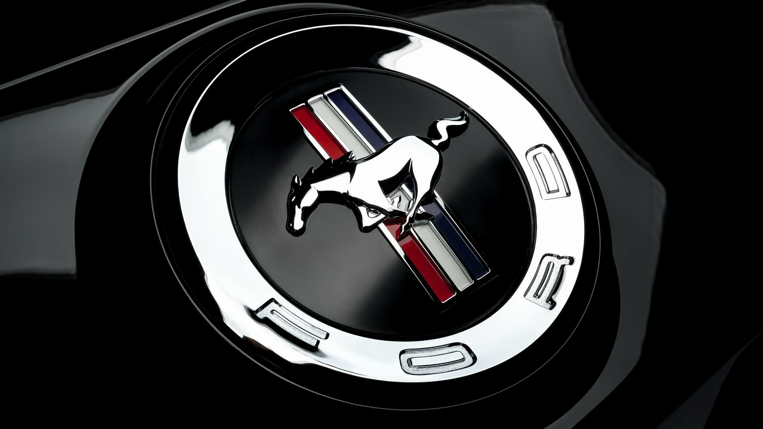 Mustang Logo Wallpaper HDQ Mustang Logo Images Collection 2560x1440