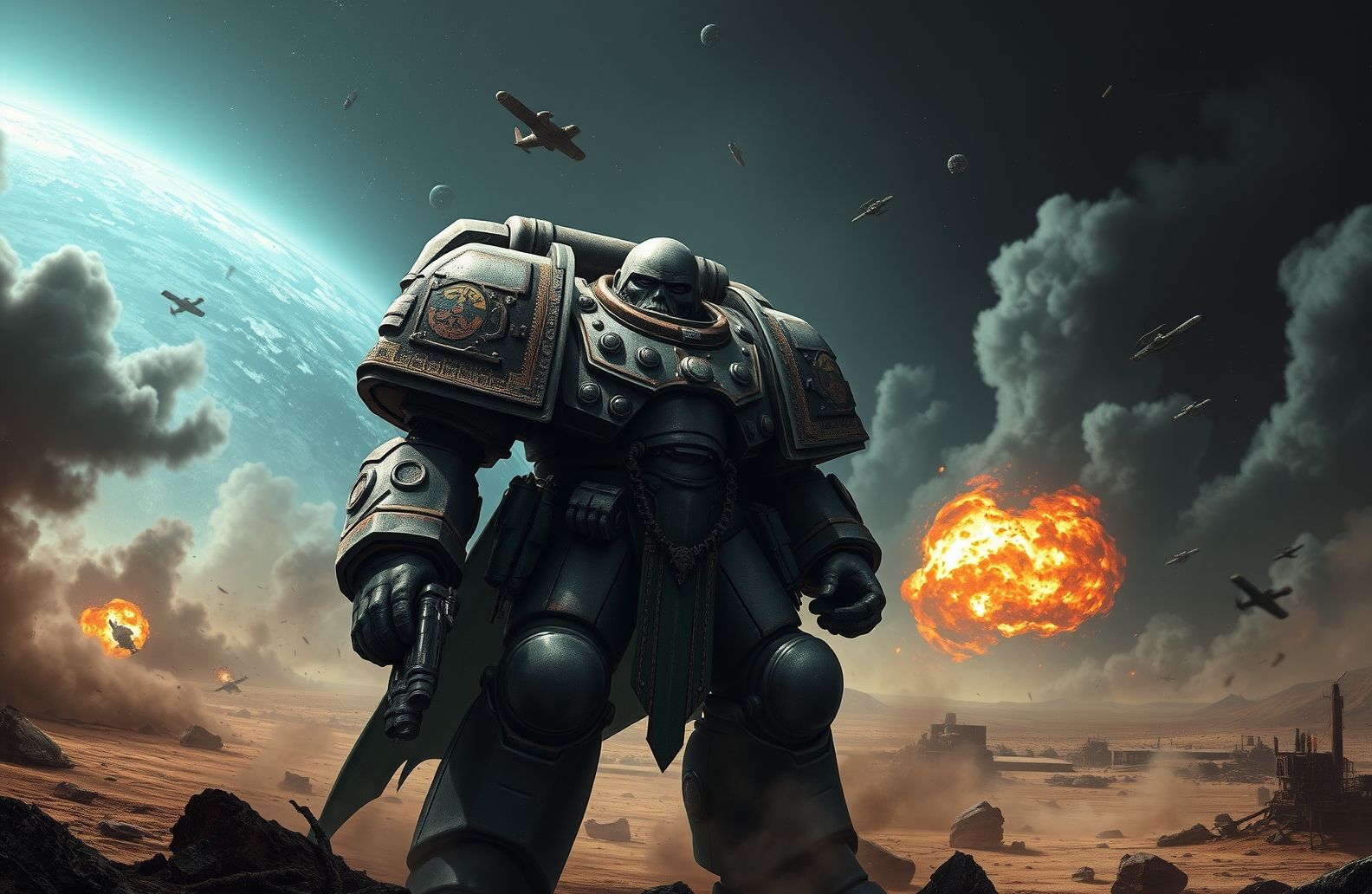 Space Marines Wallpaper