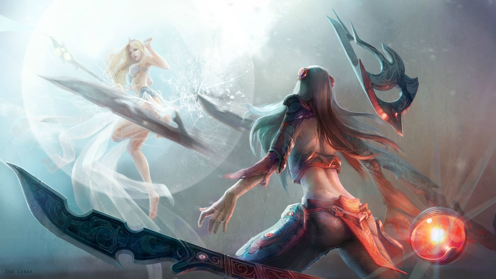 Irelia League Of Legends HD Wallpaper Background Image