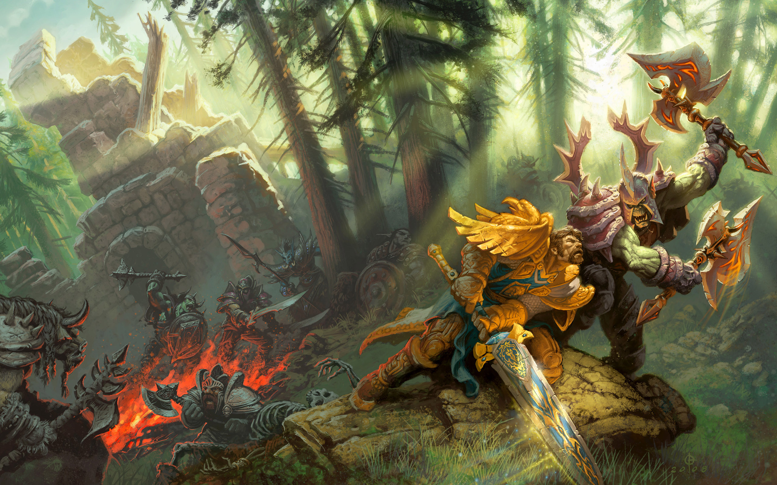 World Of Warcraft Wallpaper 2p Legion