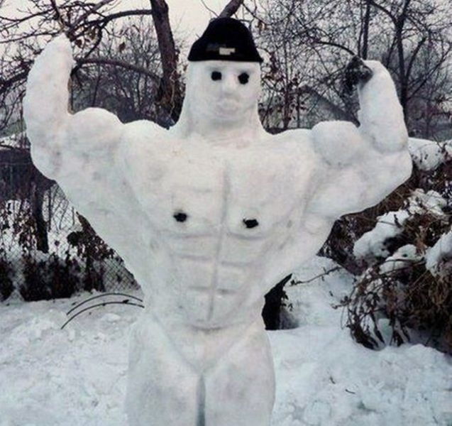 Irti Funny Picture Tags Do You Even Lift Muscle Snowman