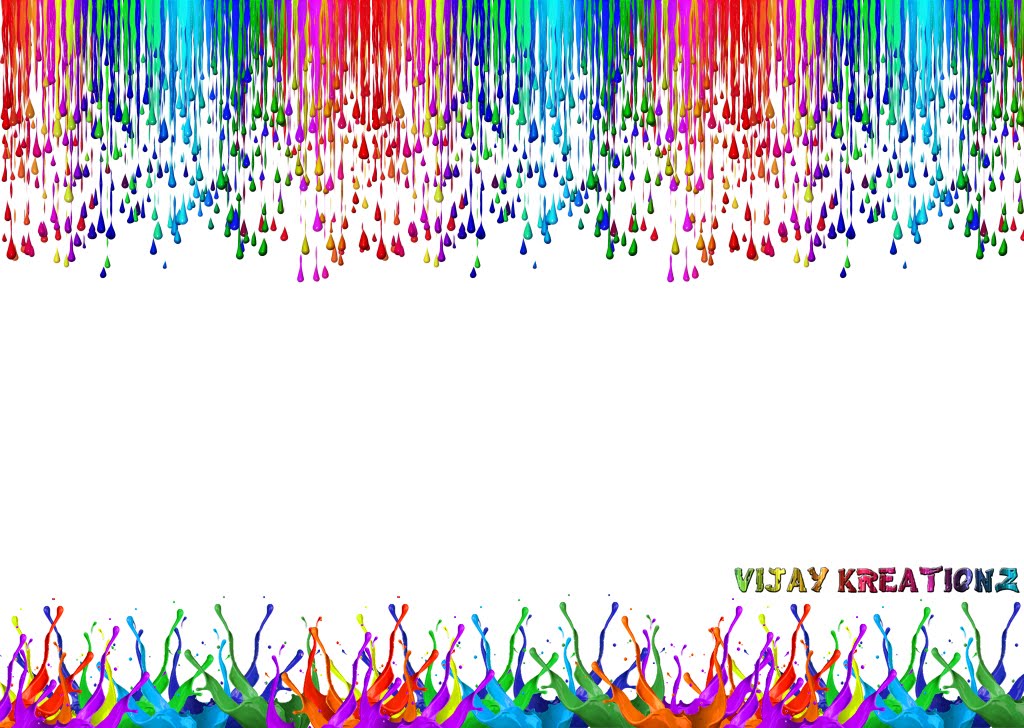Vijay Kreationz Paint Splatters Wallpaper
