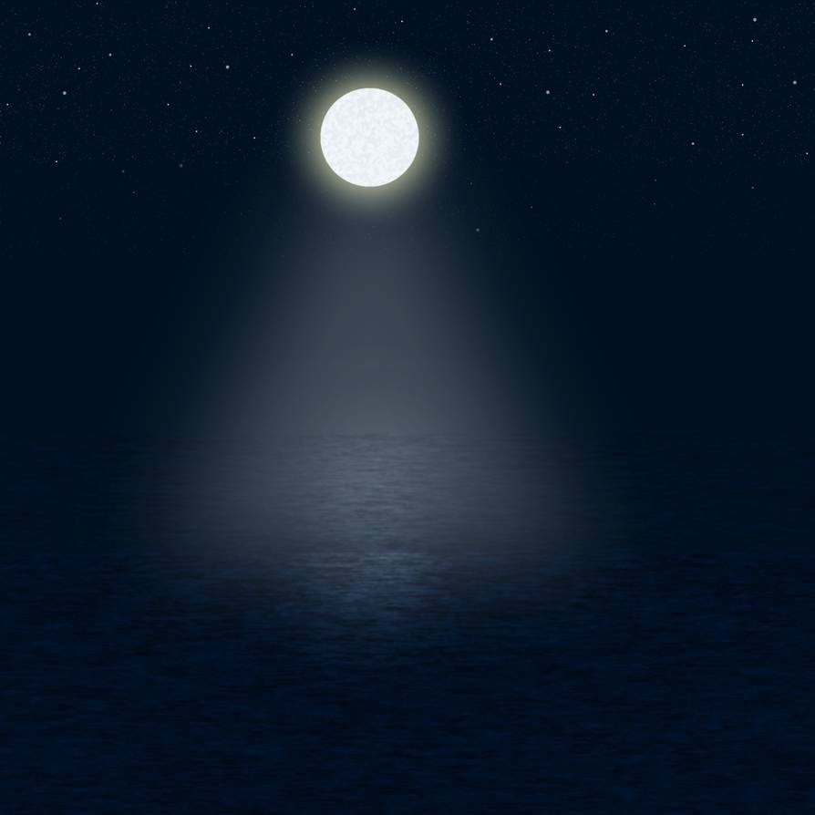 Moonlit Background By Creepingninja