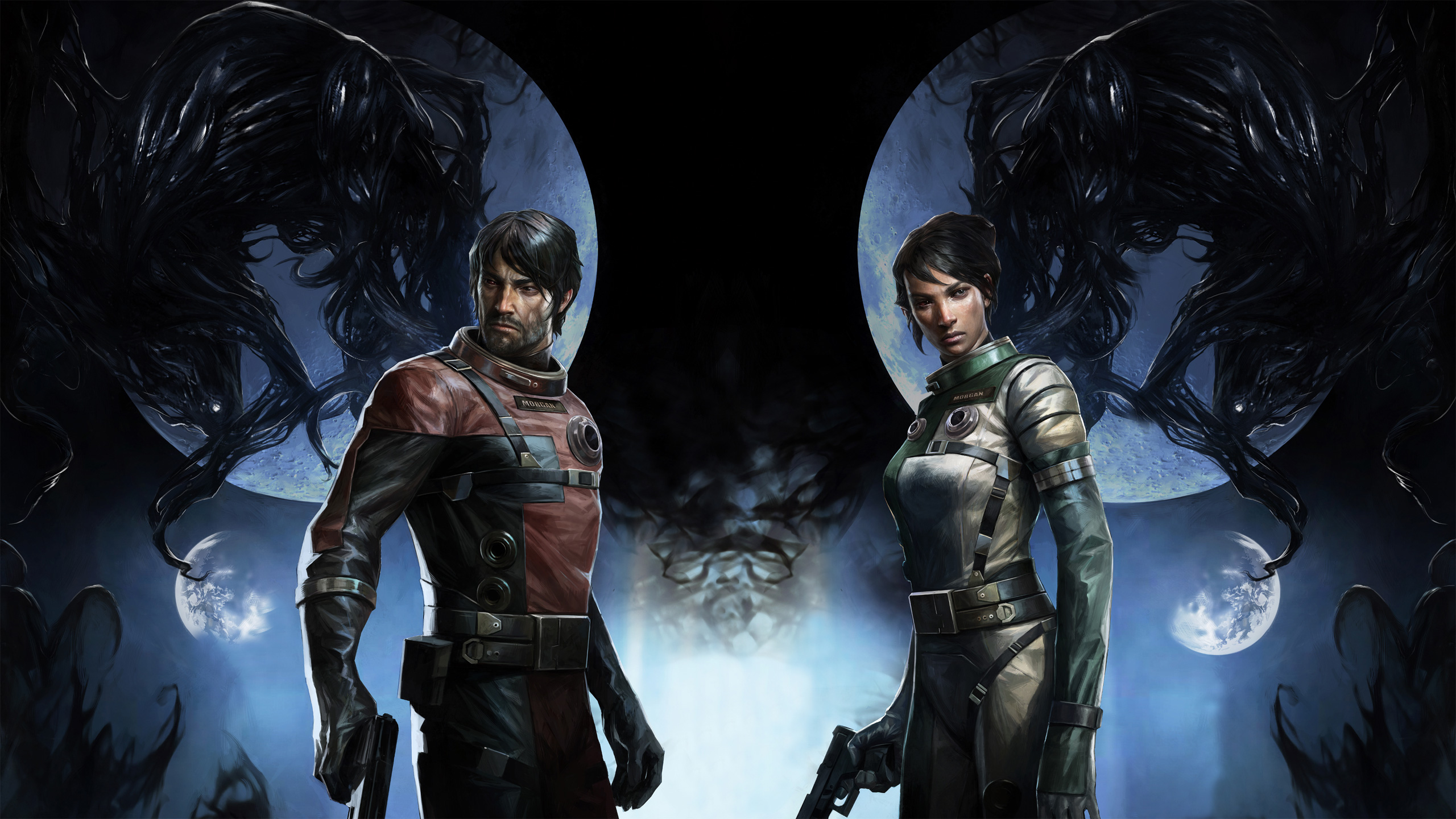 Morgan Yu Male And Female Version Wallpaper From Prey