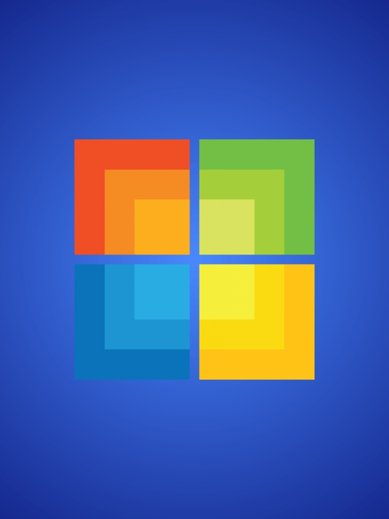 Microsoft Windows Logo Version iPad Wallpaper