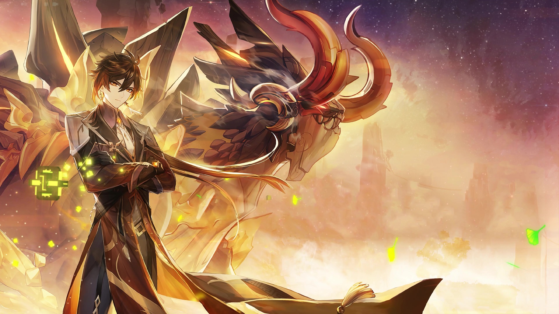 Genshin Impact Zhongli Pfp Wallpaper Image