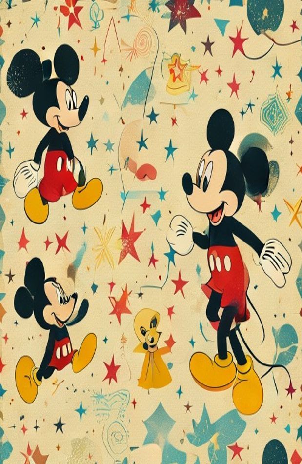 Vintage Mickey Mouse Wallpaper