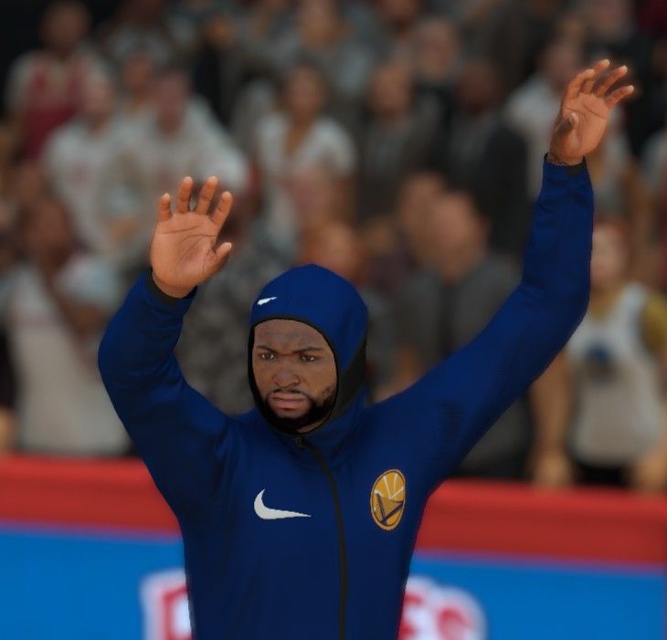 Demarcus Cousins Golden State Warriors Nba 2k