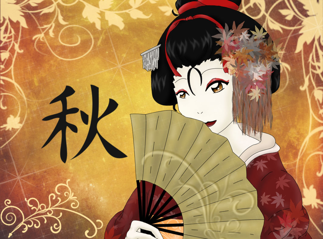 Geisha HD Wallpaper