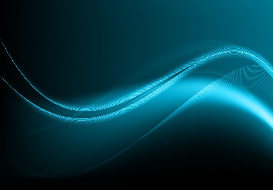 Dark Blue Waves Abstract Background Vector Illustration Free Vector
