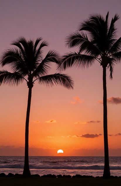 Hawaii Sunset Wallpaper
