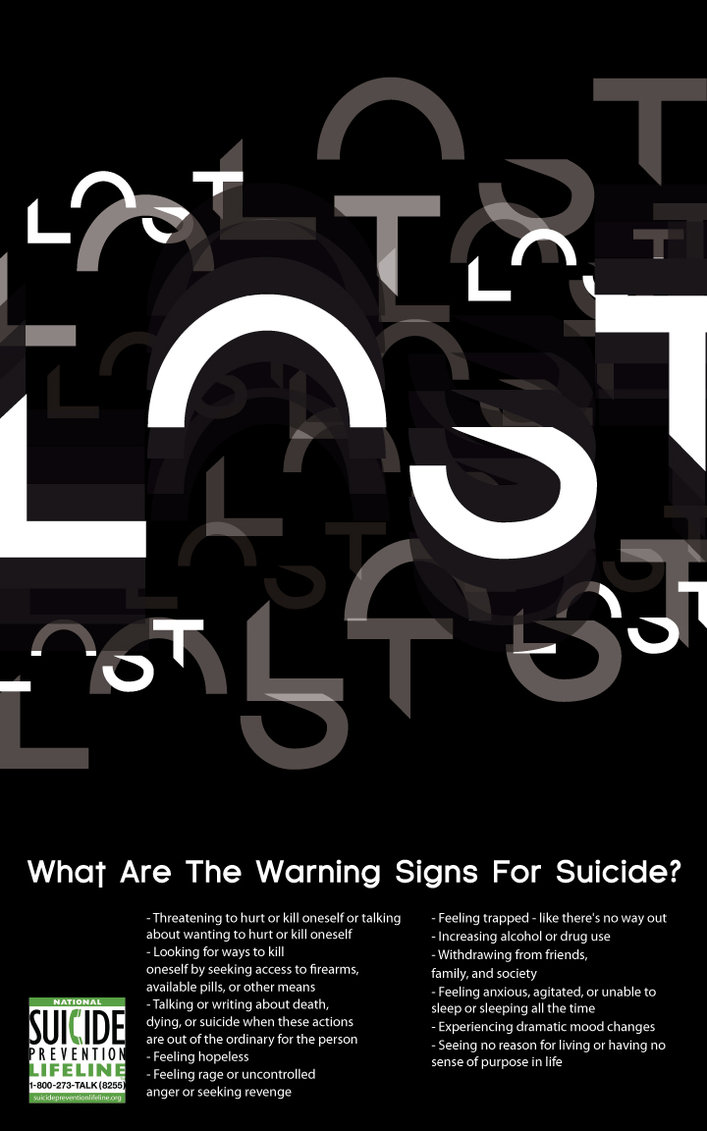 Suicide Prevention Poster By Atal505