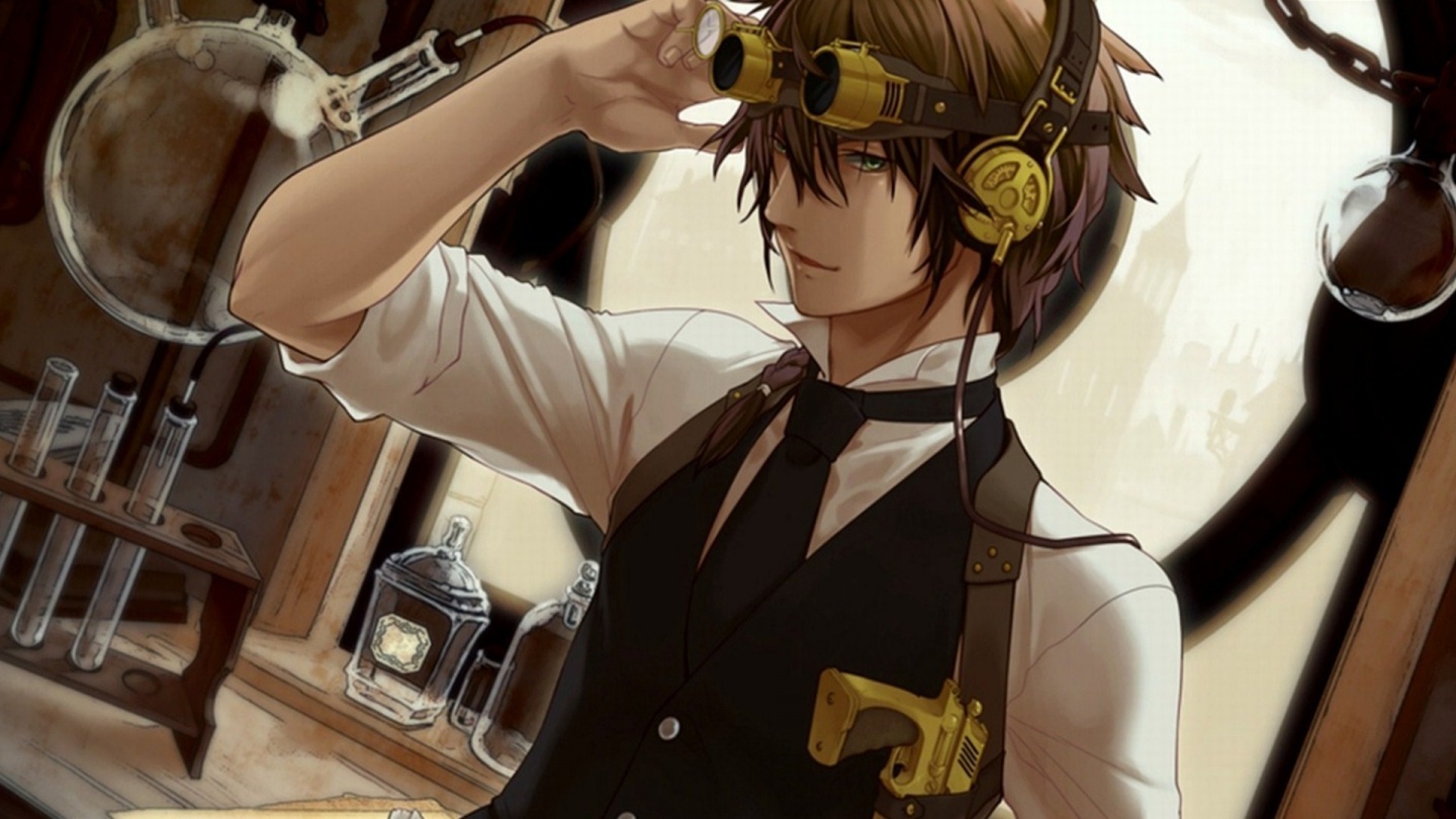 Anime Boy With Headphones Render by HaruRenders on DeviantArt