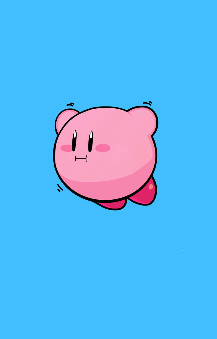 kirbyyyyyyyyyh kirby kawaii  Kirby art Kirby character Iphone wallpaper  vintage