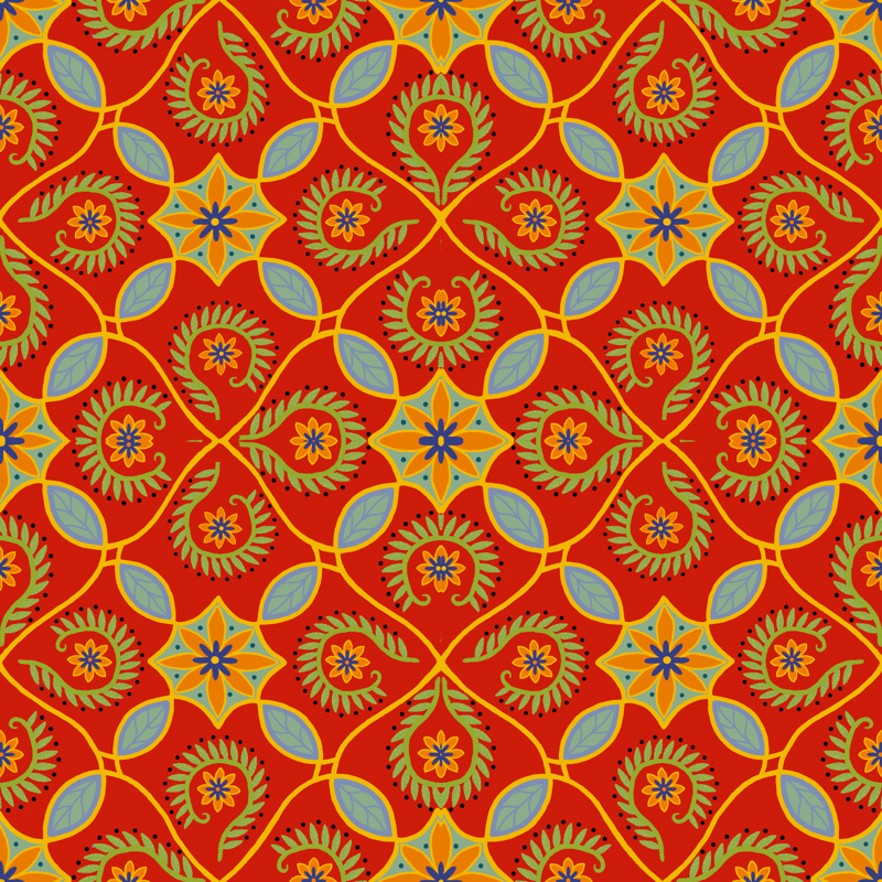 Mexican Design Mexican fabric wallpaper