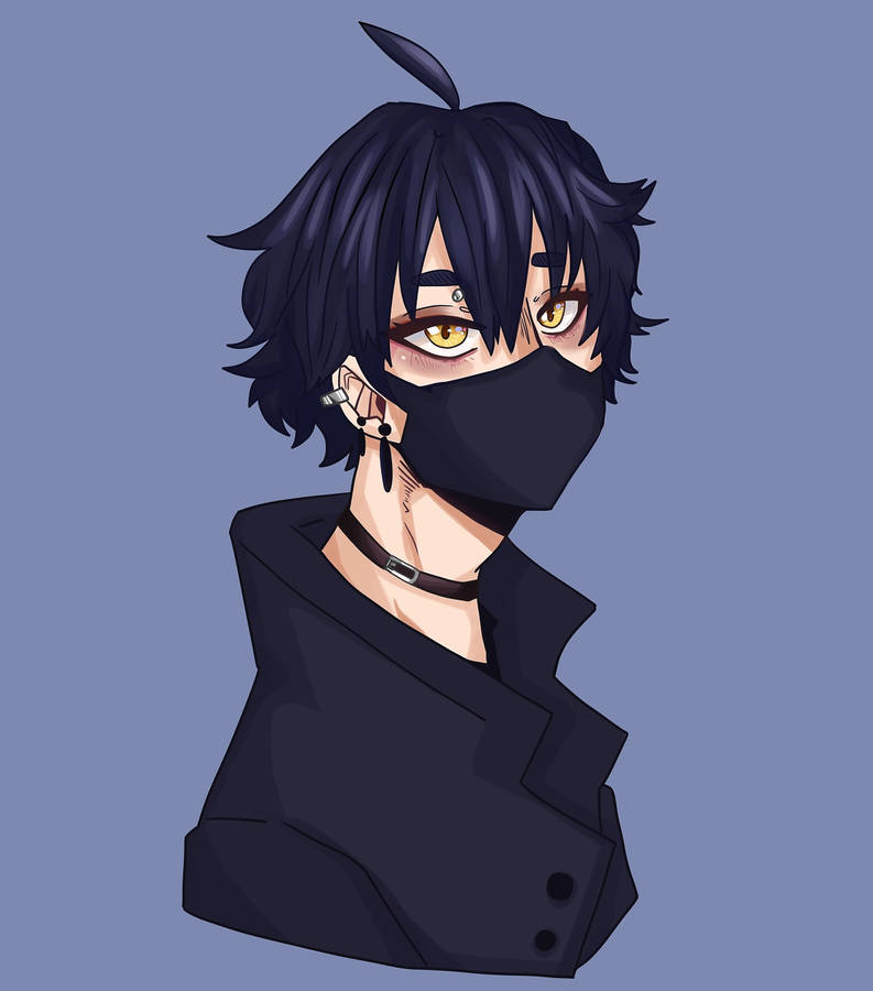 Anime Emo Boy Scarves for Sale  Redbubble